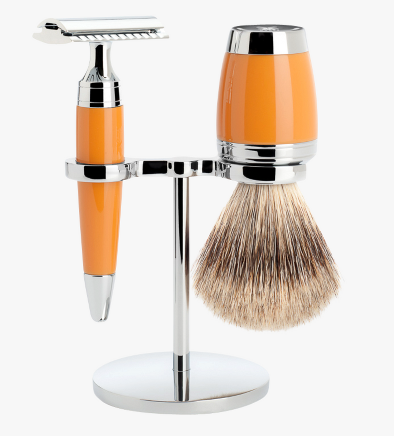 Muhle "STYLO" DE Razor Shaving Set - Butterschotch