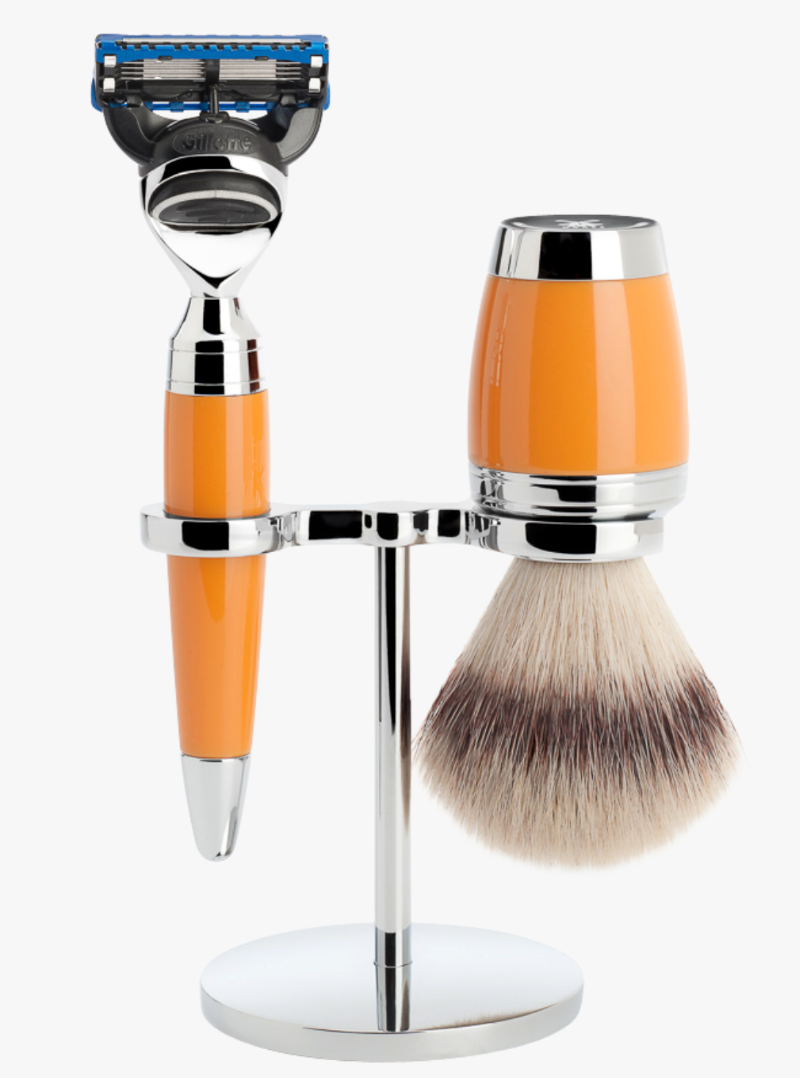 Muhle "STYLO" Fusion Shaving Set - Butterschotch