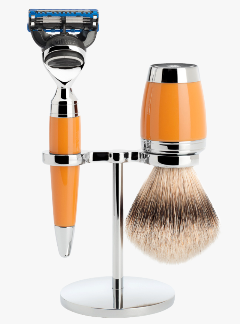 Muhle "STYLO" Fusion Shaving Set - Butterschotch