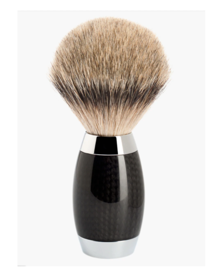 Muhle "EDITION" Silvertip Badger - Carbon (L)