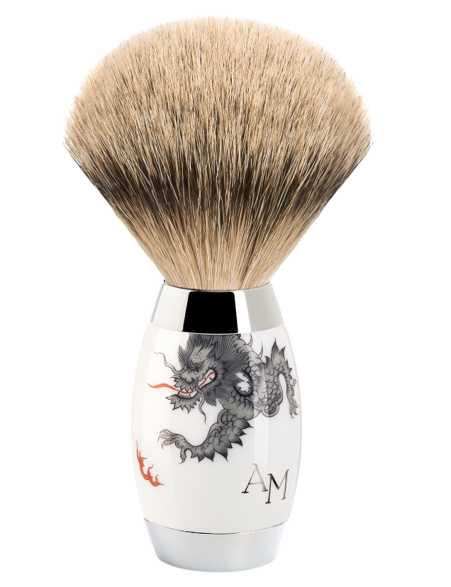 Muhle "EDITION" Silvertip Badger - Meissen Porcelain (L)