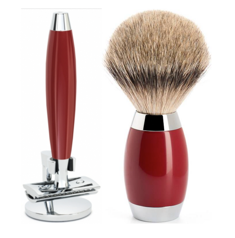 Muhle "EDITION" DE Safety Razor & Brush Set - Urushi