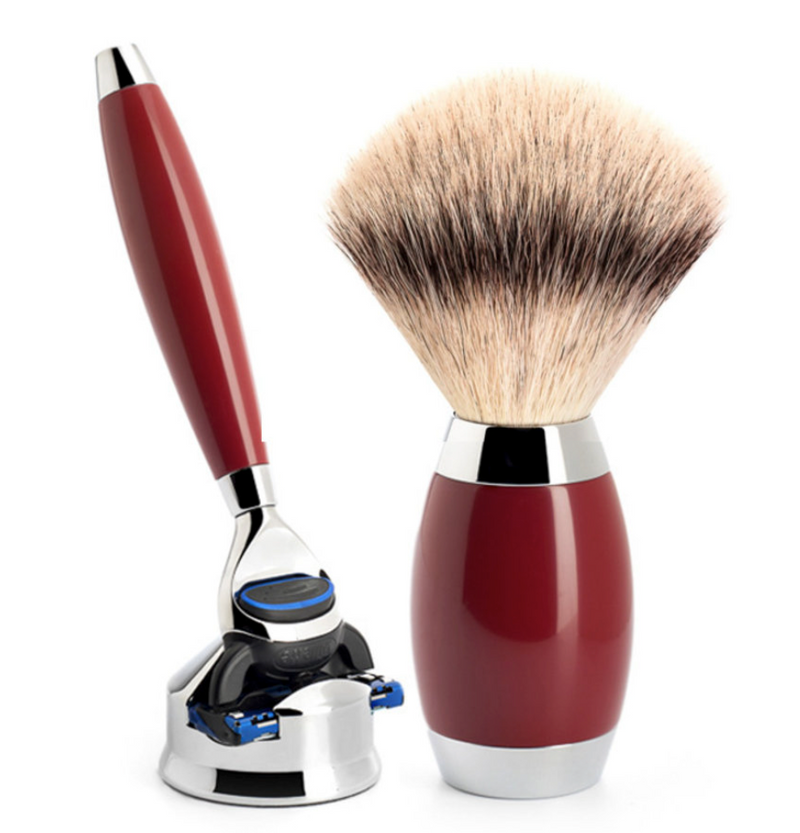 Muhle "EDITION" Fusion Razor & Brush Set - Urushi