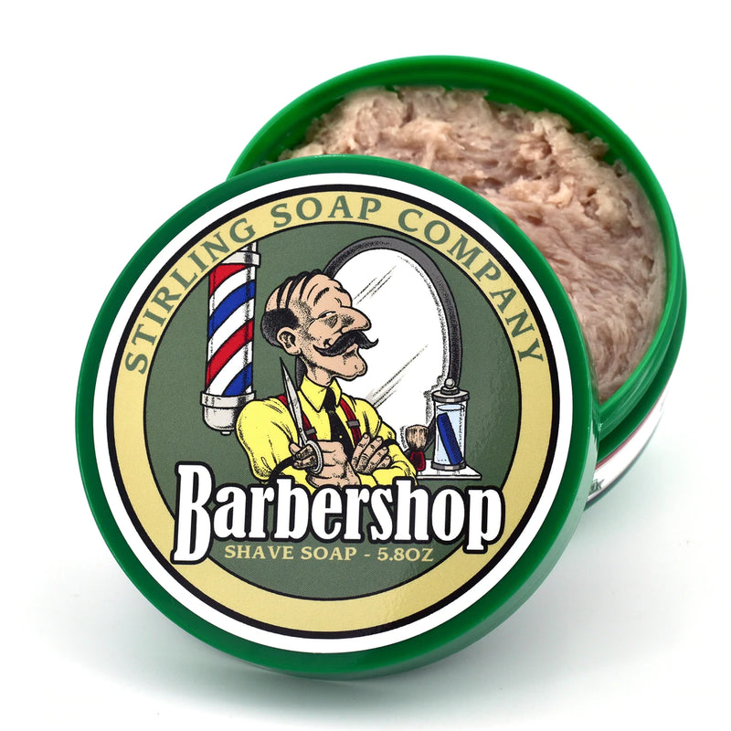 Stirling Soap Co. - Shaving Soap "Barbershop" - 170ml