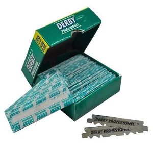 Derby Professional Single Edge Razor Blades - 100 st