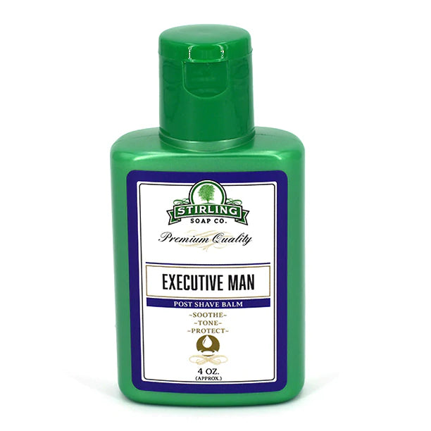 Stirling Soap Co. - "Executive Man" - Aftershave Balm 118 ml