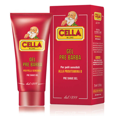 Cella Milano "Gel Pre Barba" Pre Shave Gel - 75ml