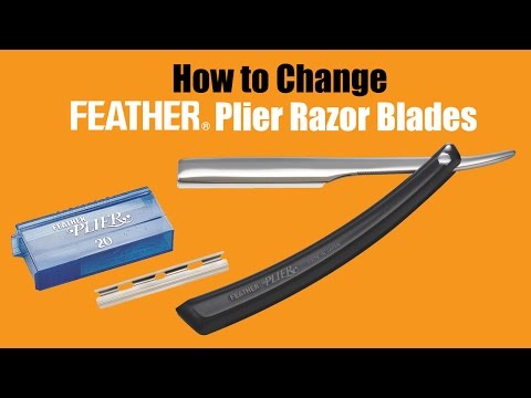 Feather "Styling" Plier Razor - "Black"