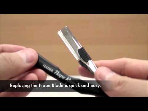 Feather "Styling" Nape Razor