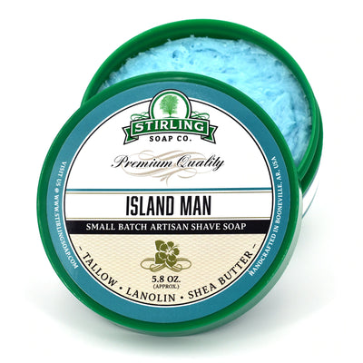 Stirling Soap Co. - Shaving Soap "Island Man" - 170ml