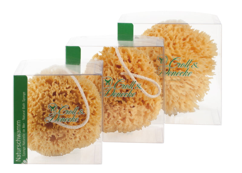 Croll & Denecke "Mediterranean" Natural Sea Sponge - met Koord (M)