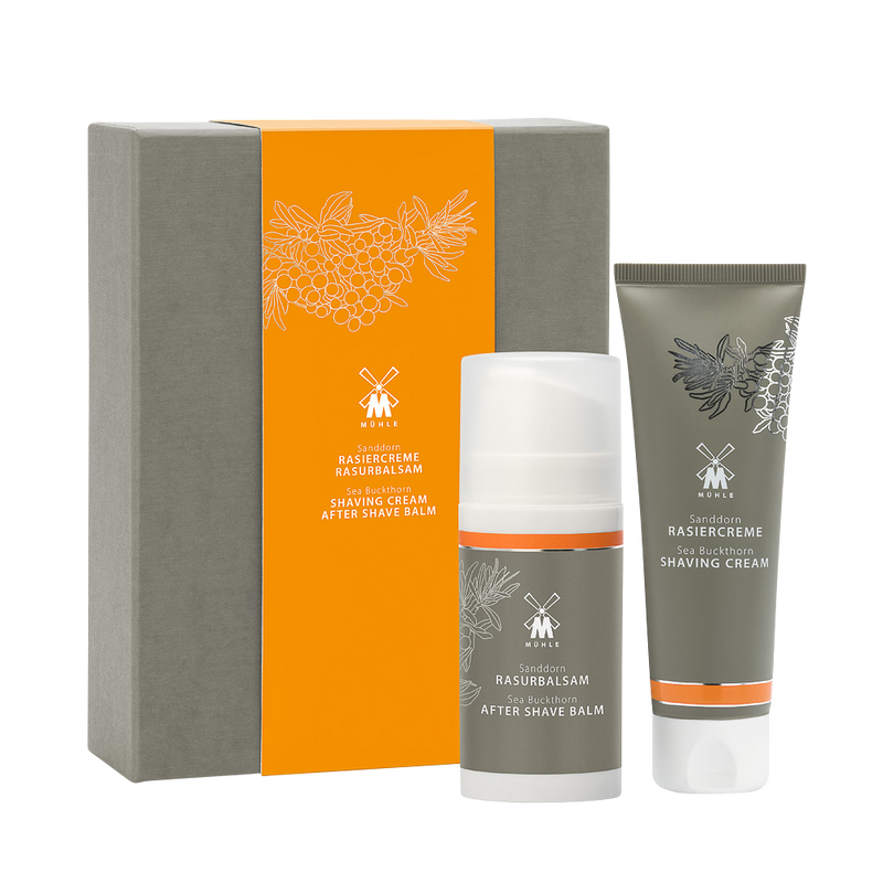 Muhle "Shave Care" Shaving Cream & Balm - Sea Buckthorn