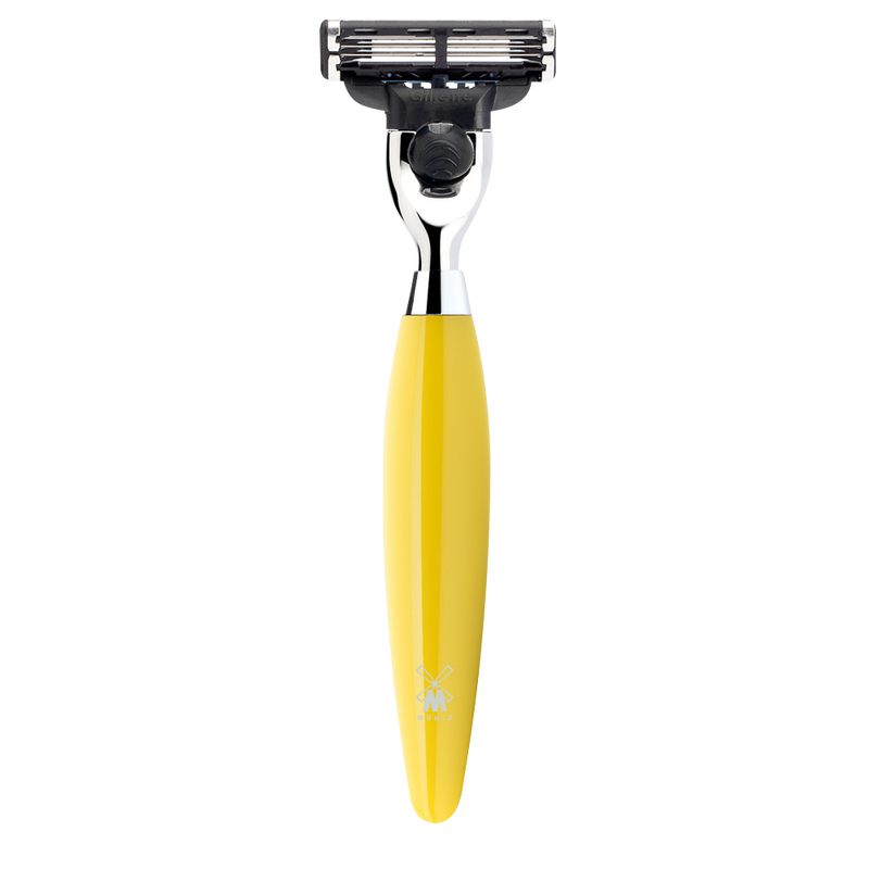 Muhle "KOSMO" Mach 3 Razor - Citrin Resin