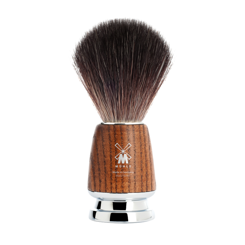 Muhle "RYTMO" Black Fibre Badger - Essenhout (M)