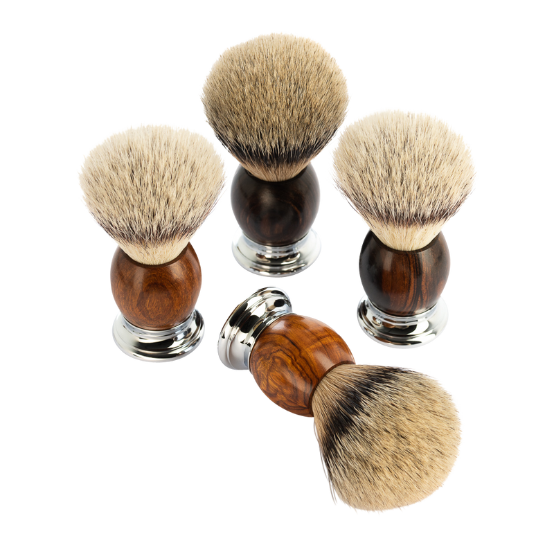 Muhle "SOPHIST" Fusion Razor & Brush Set - Ironwood