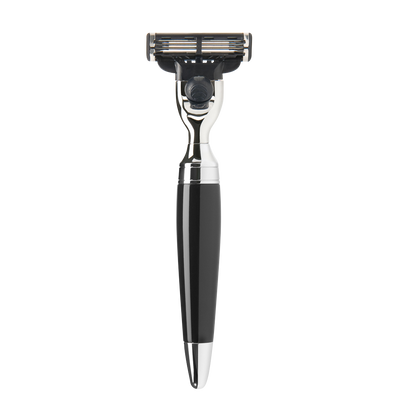 Muhle "STYLO" Mach 3 Razor - Black Resin