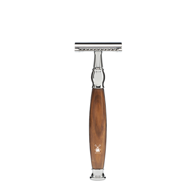 Muhle "SOPHIST" DE Safety Razor & Brush Set - Ironwood