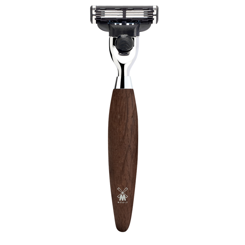 Muhle "KOSMO" Mach 3 Razor - Moeras Eik