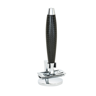 Muhle "EDITION" DE Safety Razor & Brush Set - Carbon