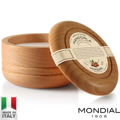 Mondial 1908 "Shaving Cream" - Mandorla Almond Wooden Bowl 140ml.