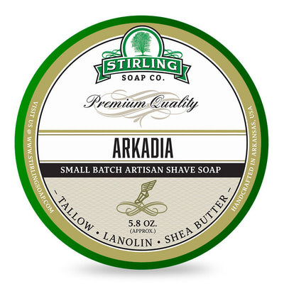 Stirling Soap Co. - Shaving Soap "Arkadia" - 170ml