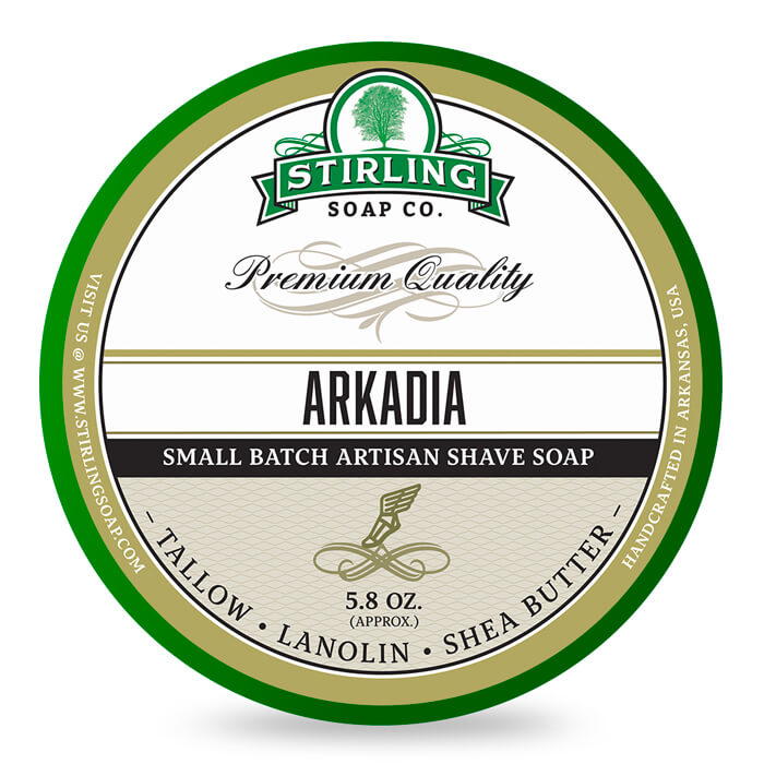 Stirling Soap Co. - Shaving Soap "Arkadia" - 170ml