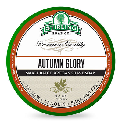 Stirling Soap Co. - Shaving Soap "Autumn Glory" - 170ml