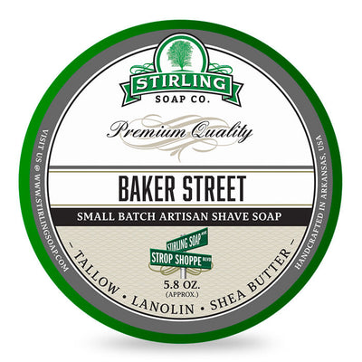 Stirling Soap Co. - Shaving Soap "Baker Street" - 170ml