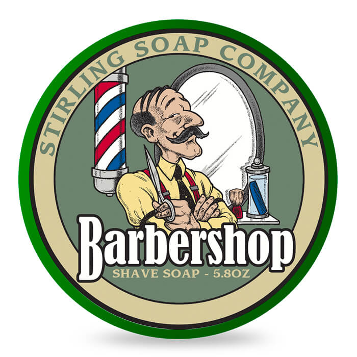 Stirling Soap Co. - Shaving Soap "Barbershop" - 170ml