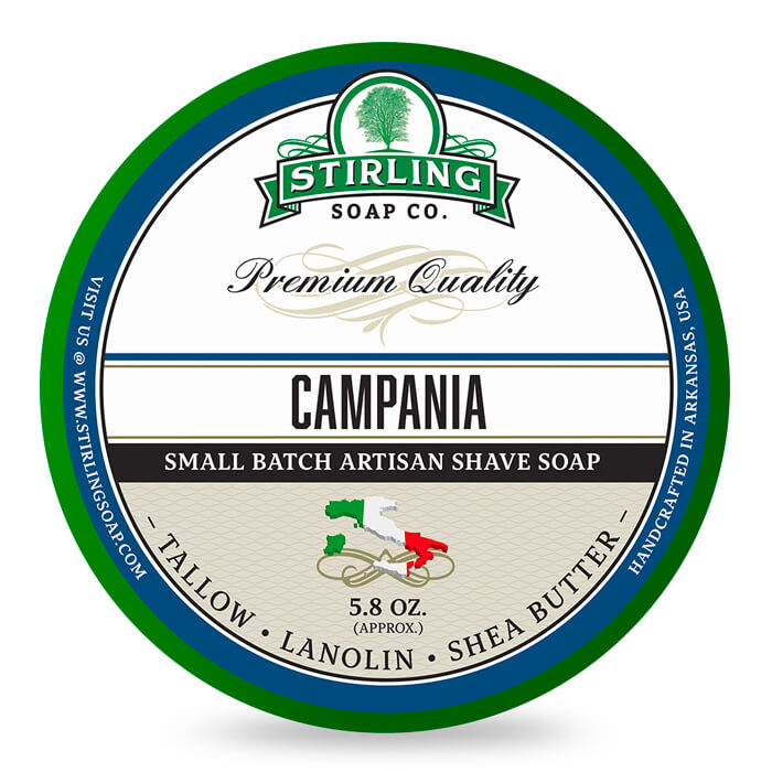 Stirling Soap Co. - Shaving Soap "Campania" - 170ml