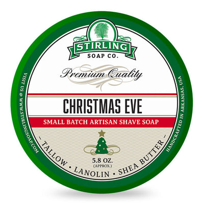 Stirling Soap Co. - Shaving Soap "Christmas Eve" - 170ml