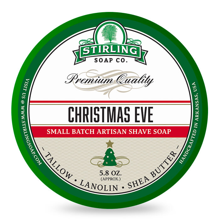 Stirling Soap Co. - Shaving Soap "Christmas Eve" - 170ml