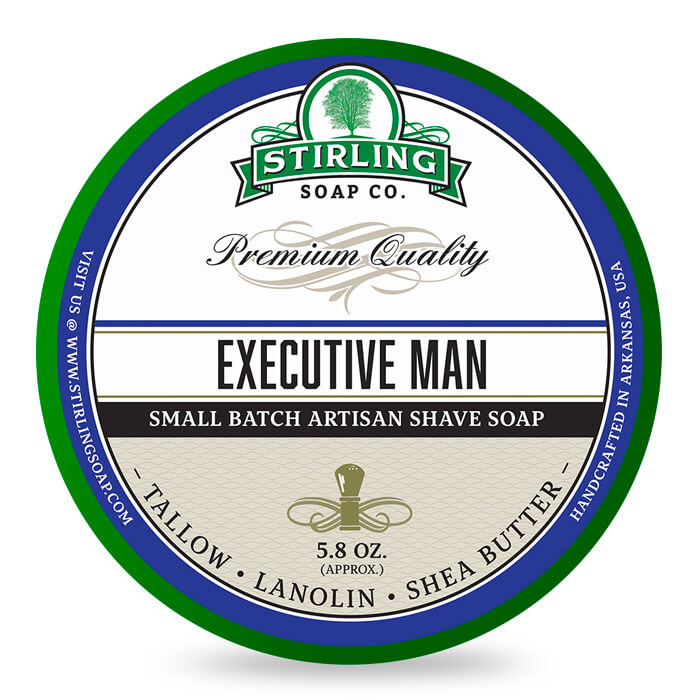 Stirling Soap Co. - Shaving Soap "Executive Man" - 170ml