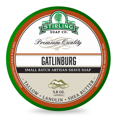 Stirling Soap Co. - Shaving Soap "Gatlinburg" - 170ml