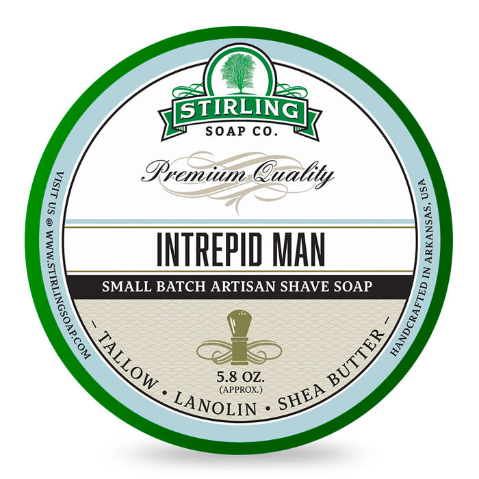 Stirling Soap Co. - Shaving Soap "Intrepid Man" - 170ml