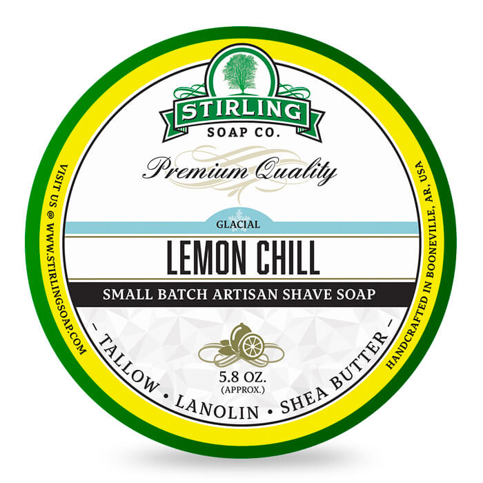 Stirling Soap Co. - Shaving Soap "Lemon Chill" - 170ml