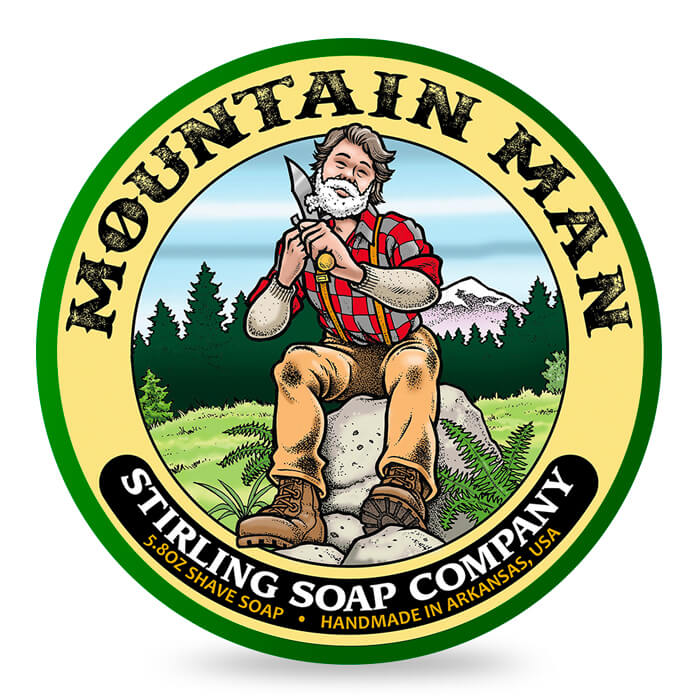 Stirling Soap Co. - Shaving Soap "Mountain Man" - 170ml