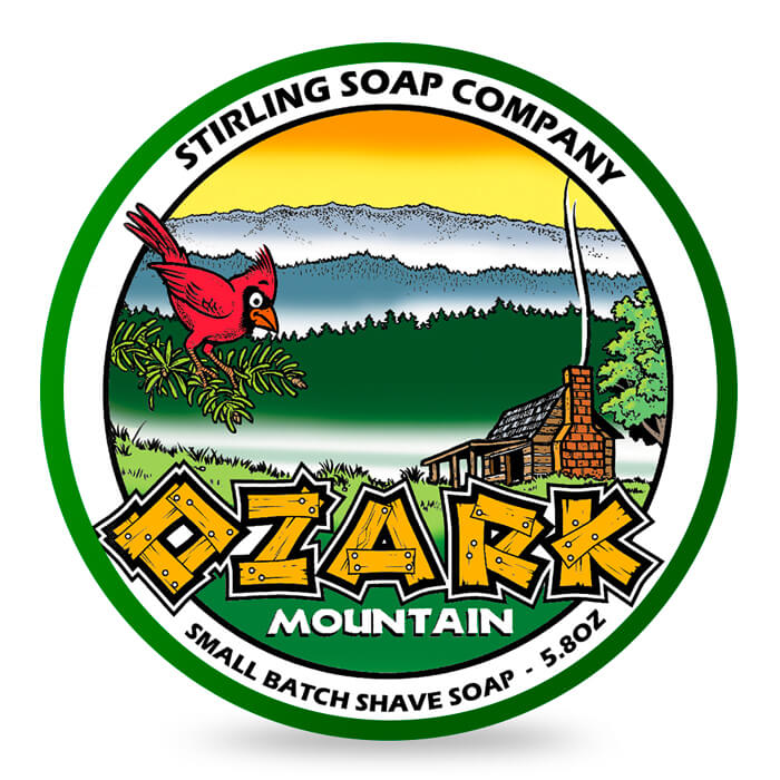 Stirling Soap Co. - Shaving Soap "Ozark Mountain" - 170ml