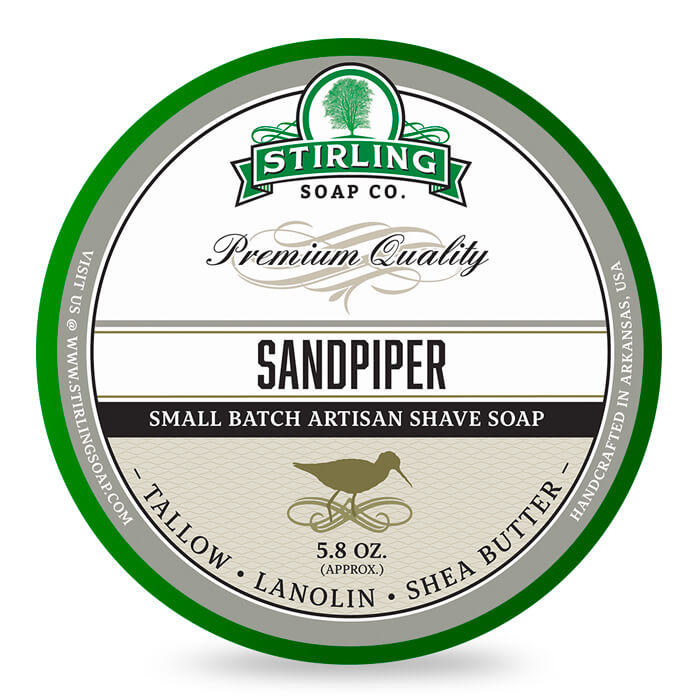 Stirling Soap Co. - Shaving Soap "Sandpiper" - 170ml