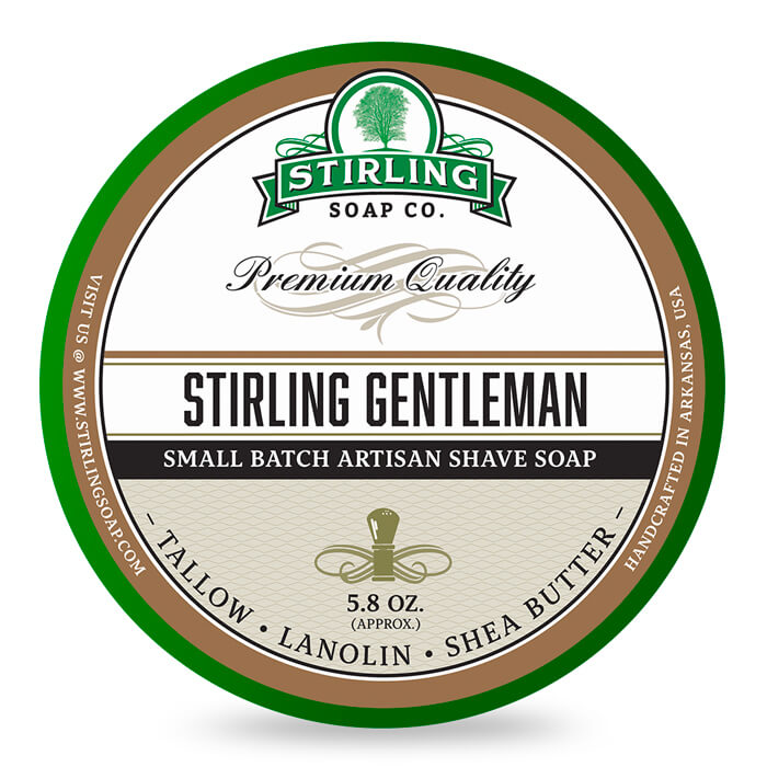 Stirling Soap Co. - Shaving Soap "Stirling Gentleman" - 170ml