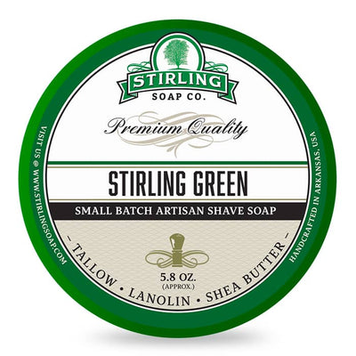 Stirling Soap Co. - Shaving Soap "Stirling Green" - 170ml