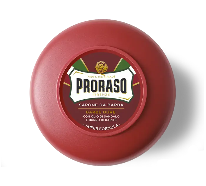 Proraso "Red Line Sandalwood" - Scheerzeep in Bowl 150g