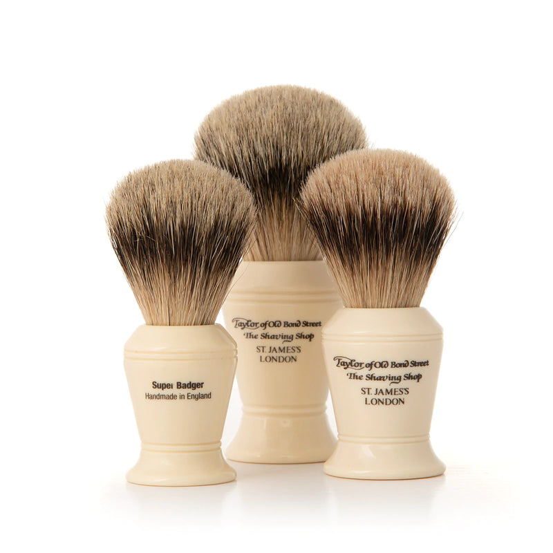 Taylor of Old Bond Street "Vase" Super Badger Shaving Brush